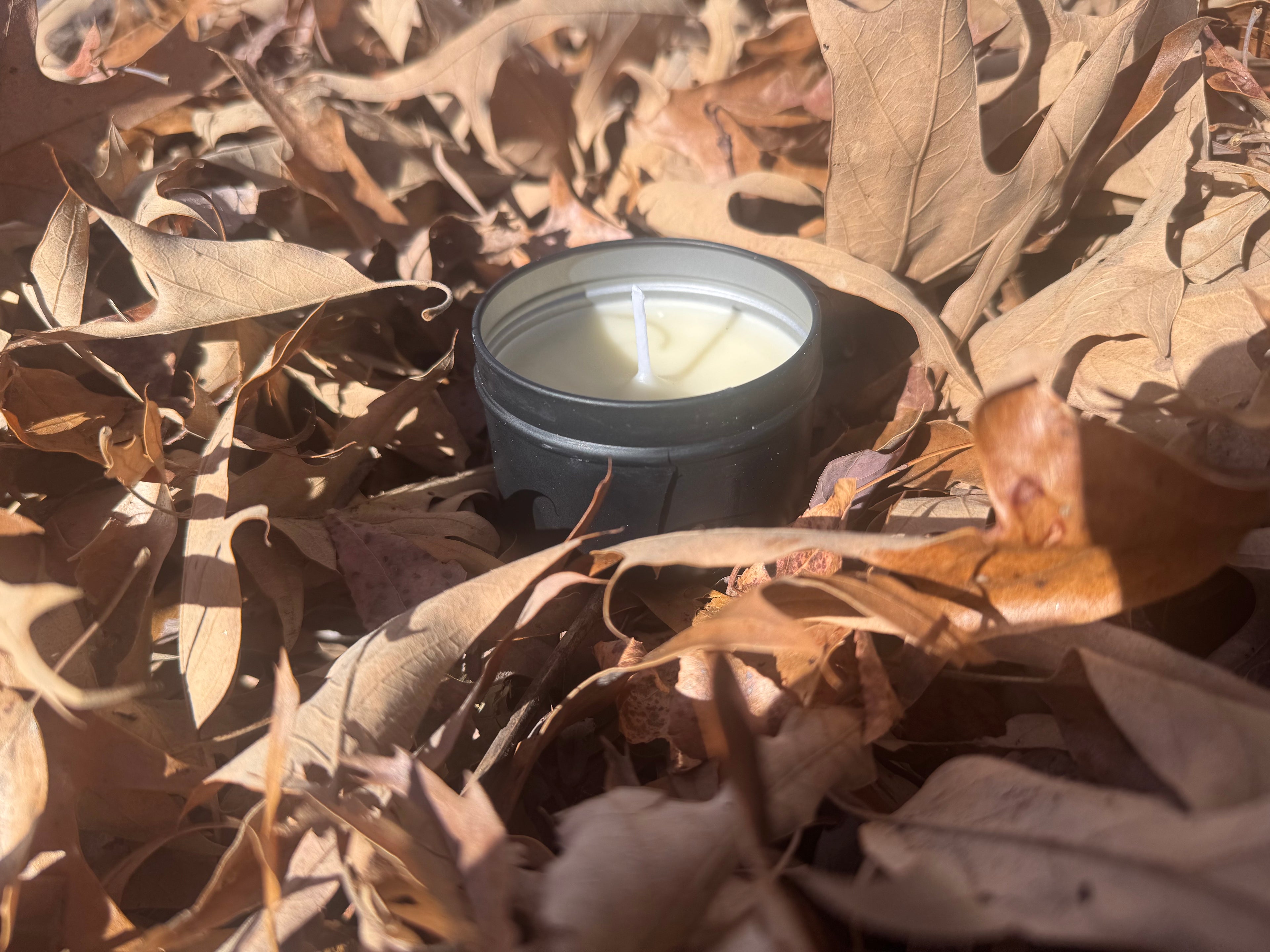 Ellington Estates Unscented Beeswax Candle